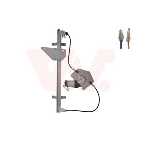 Leve glace éléctrique avec moteur (pour véhicule 2-3 portes) droit