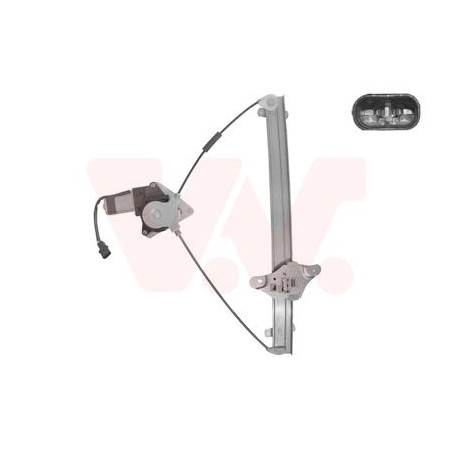 Leve glace éléctrique avec moteur (pour véhicule 2-3 portes) gauche