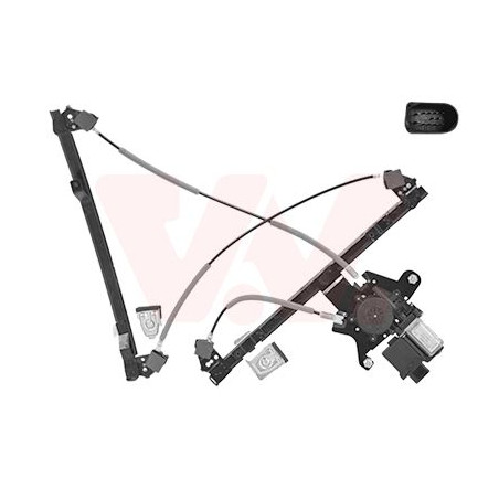 Leve glace éléctrique avec moteur (pour véhicule 2-3 portes) gauche