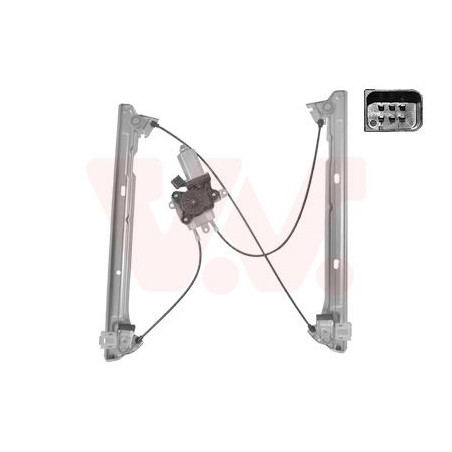 Leve glace éléctrique avec moteur (pour véhicule 2-3 portes) gauche