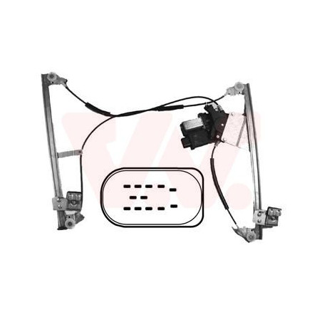 Leve glace éléctrique avec moteur (pour véhicule 2-3 portes) gauche