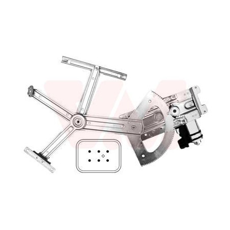 LEVE GLACE ELECTRIQUE AVEC MOTEUR 4/5P. AVANT DROIT 