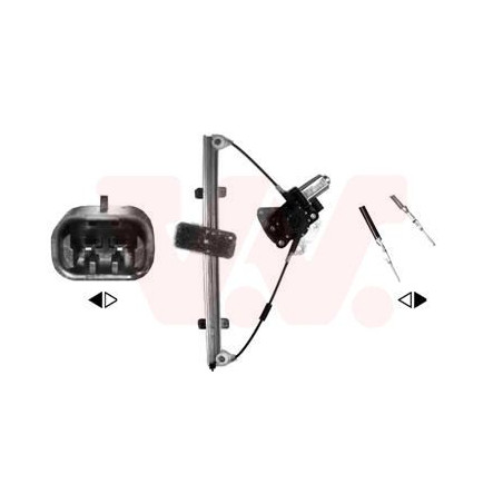 Leve glace éléctrique avec moteur (pour véhicule 4-5 portes) avant droit