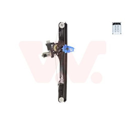 Leve glace éléctrique avec moteur (pour véhicule 4-5 portes) avant droit