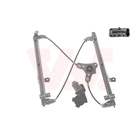 Leve glace éléctrique avec moteur (pour véhicule 4-5 portes) avant gauche