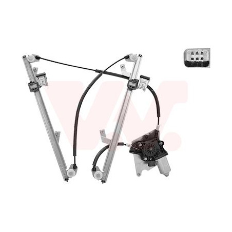 Leve glace éléctrique avec moteur (pour véhicule 4-5 portes) avant gauche