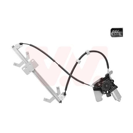 Leve glace éléctrique avec moteur arrière droit