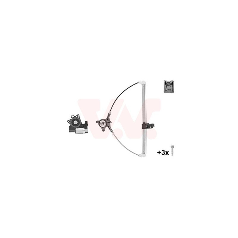 Leve glace éléctrique avec moteur arrière droit