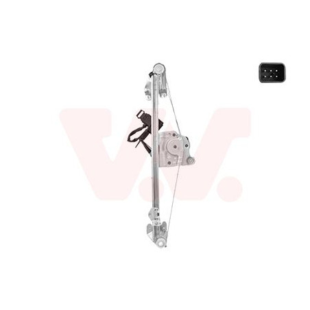 Leve glace éléctrique avec moteur arrière gauche