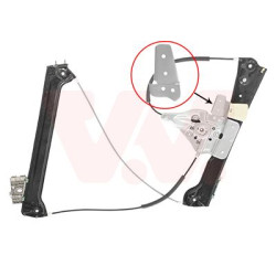 Leve glace éléctrique sans moteur (pour véhicule 2-3 portes) droit