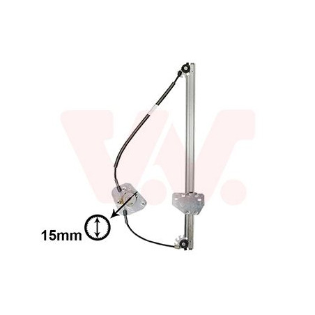 Leve glace éléctrique sans moteur (pour véhicule 2-3 portes) droit