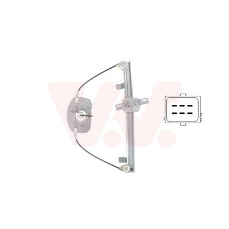 Leve glace éléctrique sans moteur (pour véhicule 4-5 portes) avant gauche