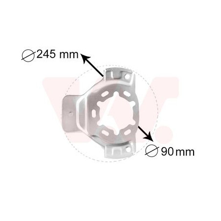 Protection disque frein avdroit ou gauche
