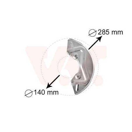 Protection disque frein avdroit ou gauche