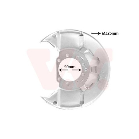 Protection disque frein avdroit ou gauche