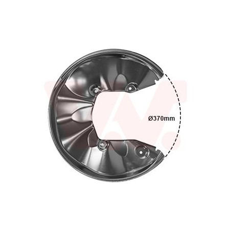 Protection disque frein arrière droit