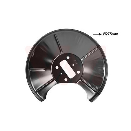 Protection disque frein arrière droit