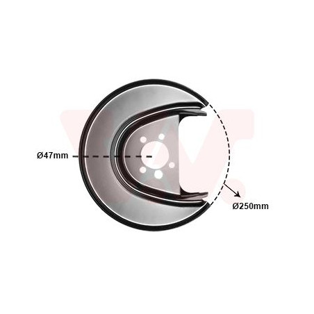 PROTECTION DISQUE FREIN ARRIERE DROIT 