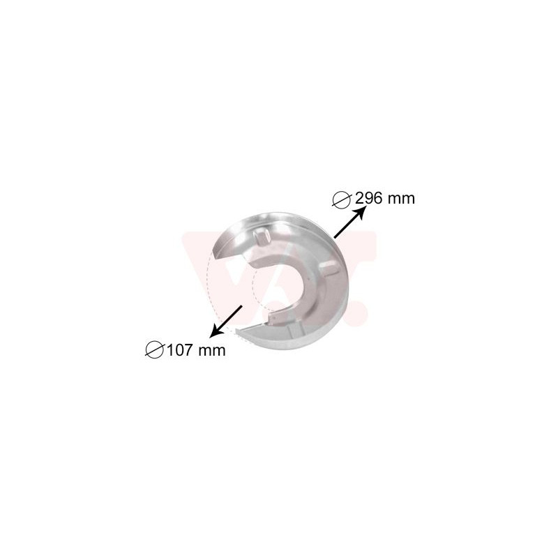 PROTECTION DISQUE FREIN ARRIERE GAUCHE 