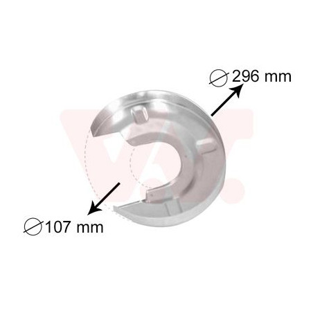 PROTECTION DISQUE FREIN ARRIERE GAUCHE 