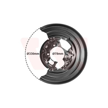 PROTECTION DISQUE FREIN ARRIERE DROIT 