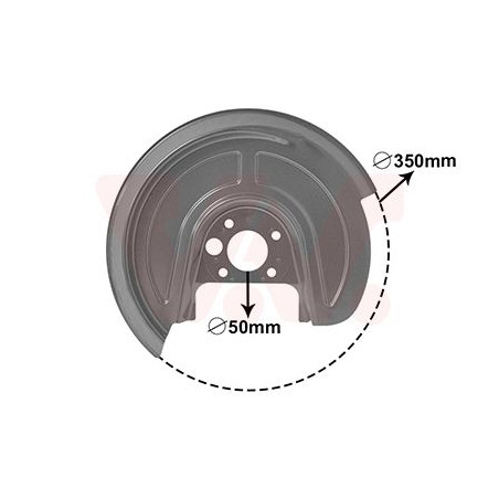 PROTECTION DISQUE FREIN ARRIERE DROIT 