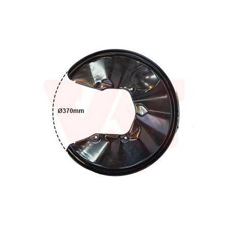 Protection disque frein arrière droit