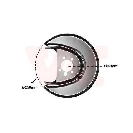 PROTECTION DISQUE FREIN ARRIERE GAUCHE 
