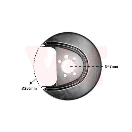 PROTECTION DISQUE FREIN ARRIERE GAUCHE 