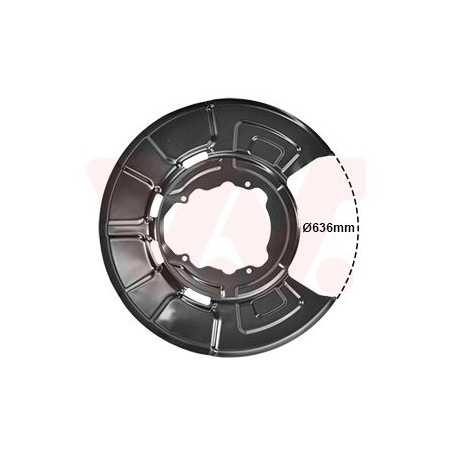 Protection disque frein arrière gauche ou droit