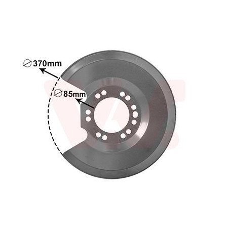 Protection disque frein arrière gauche ou droit