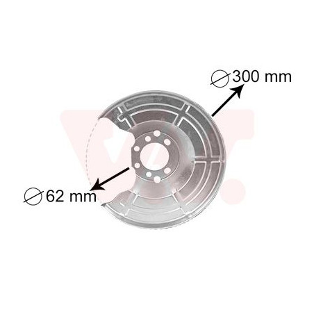 Protection disque frein arrière gauche ou droit