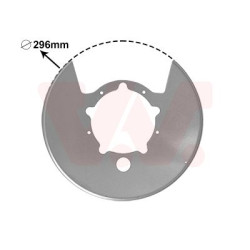 Protection disque frein arrière gauche ou droit
