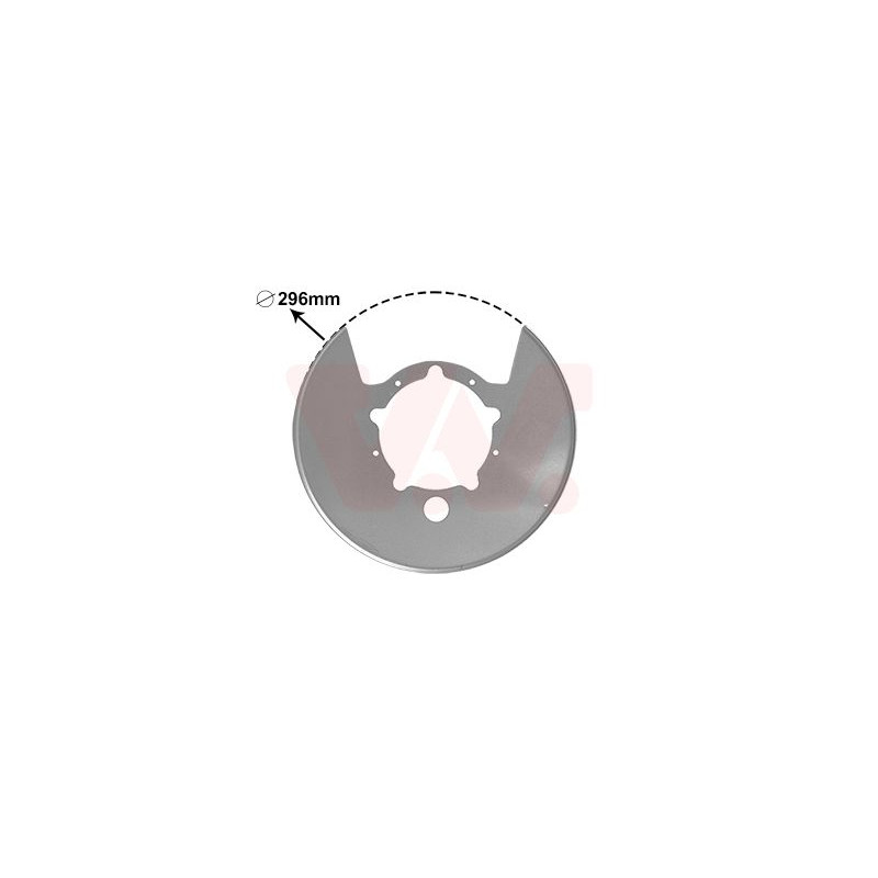 Protection disque frein arrière gauche ou droit