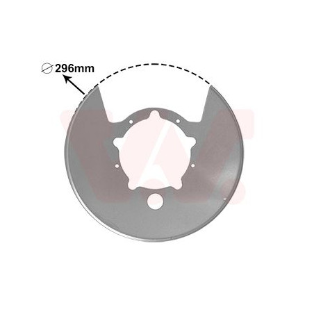 Protection disque frein arrière gauche ou droit