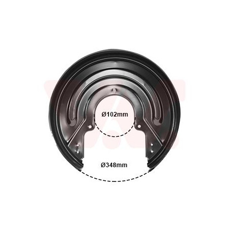 PROTECTION DISQUE FREIN ARRIERE GAUCHE-DROIT 