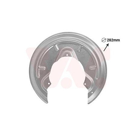 Protection disque frein arrière gauche ou droit pour diamètre du disque de frein [mm]  240