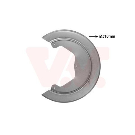 Protection disque frein arrière gauche ou droit