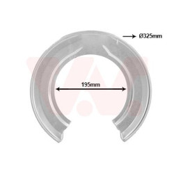 Protection disque frein arrière gauche ou droit