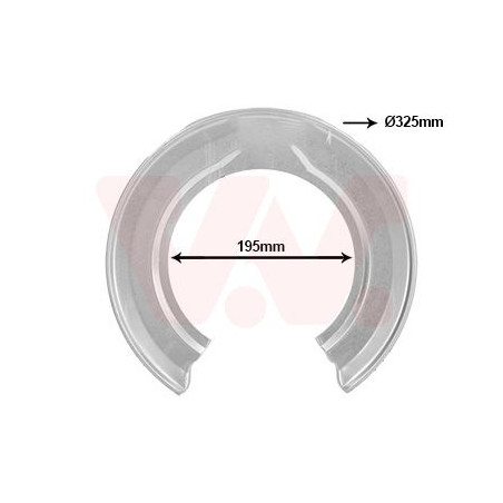 Protection disque frein arrière gauche ou droit