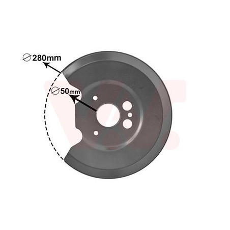 Protection disque frein arrière gauche ou droit