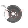 Protection disque frein arrière gauche ou droit