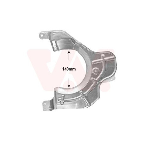 Protection disque frein avant droit