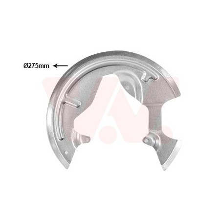 Protection disque frein avant droit