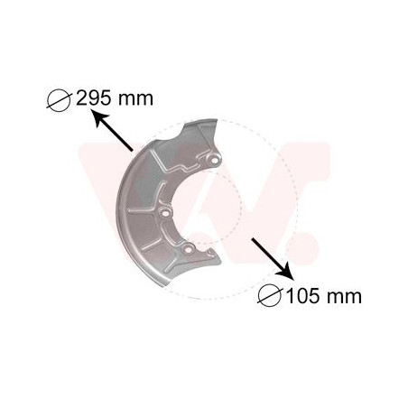 PROTECTION DISQUE FREIN AVANT DROIT 