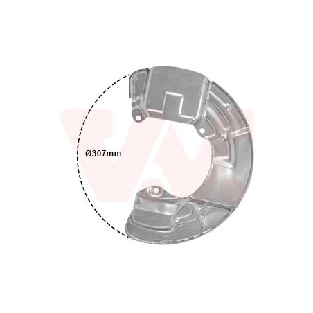 PROTECTION DISQUE FREIN AVANT DROIT 