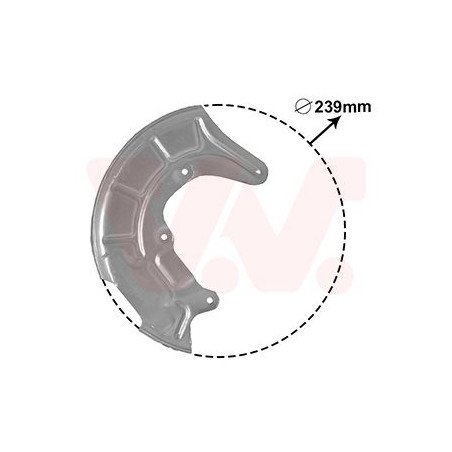 PROTECTION DISQUE FREIN AVANT DROIT 