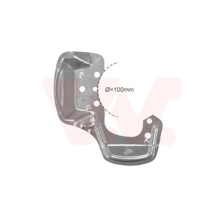 Protection disque frein avant droit