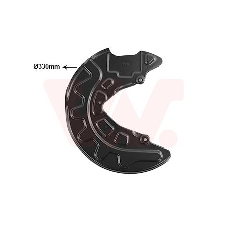 Protection disque frein avant droit
