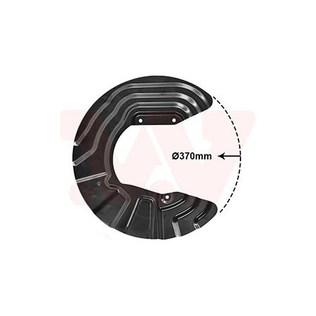 Protection disque frein avant droit pour diamètre du disque de frein [mm]  328